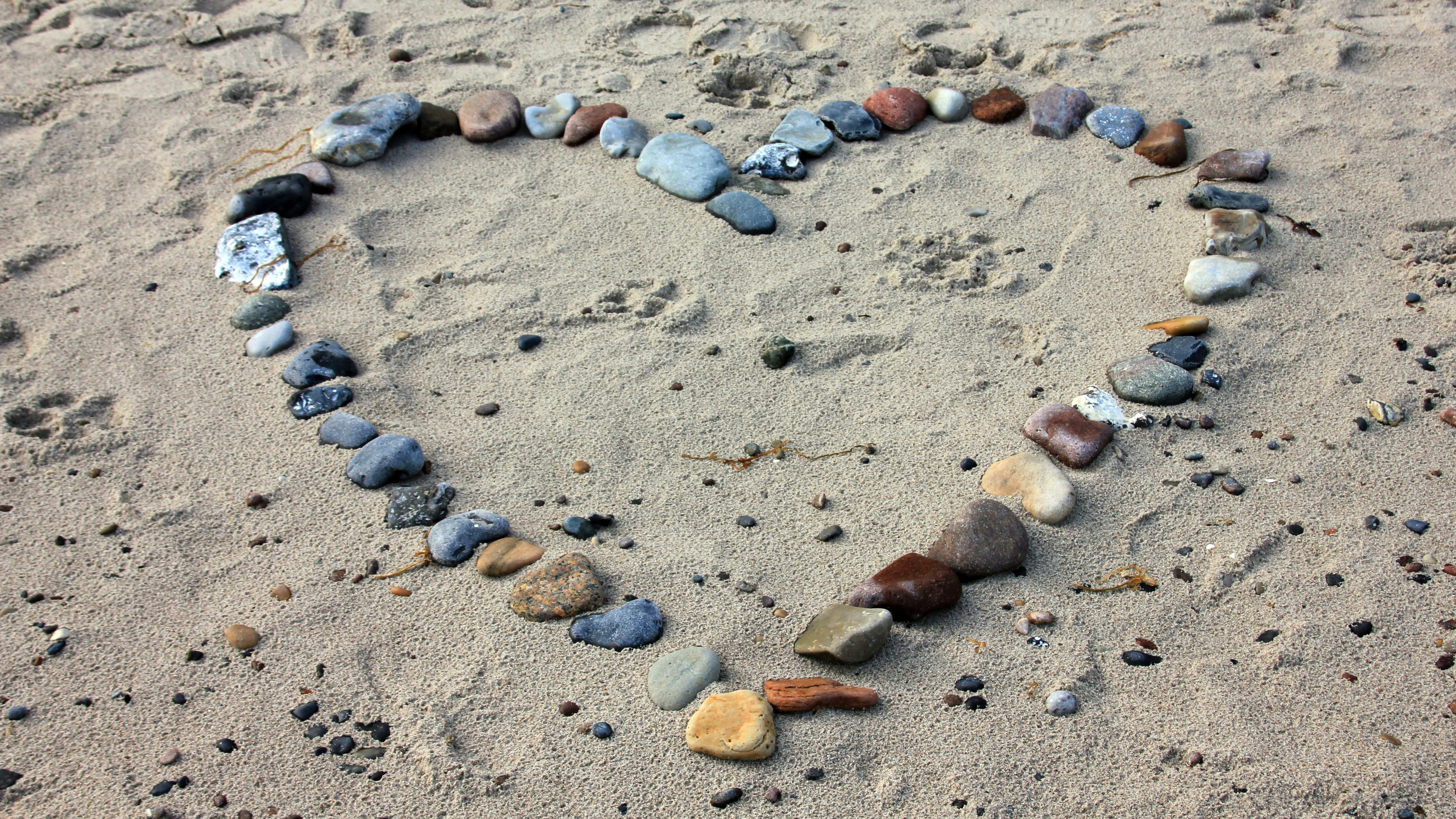 stones sand